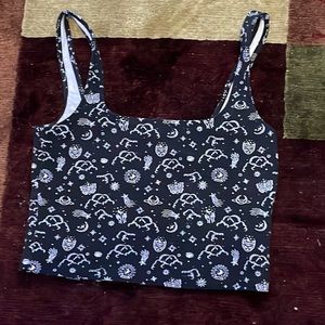 FOREVER21 Black&White tank top